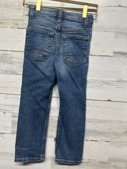 Boys Size 5 Straight Cat and Jack Adjustable Waist Jeans - Very Good Used Condition
