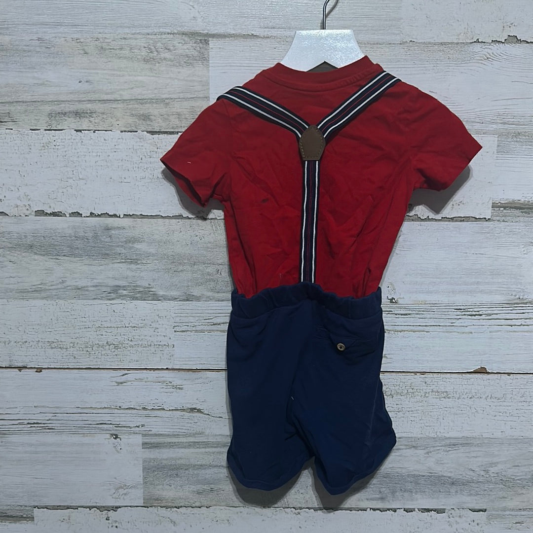 Boys Size 12m suspender outfit - play condition