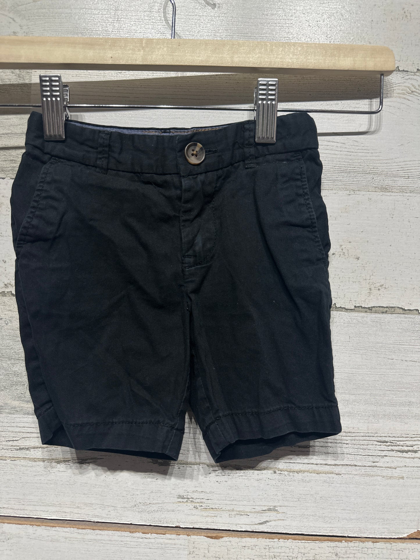 Boys Preowned Size 1.5-2 years H&M Black Shorts - Good Used Condition