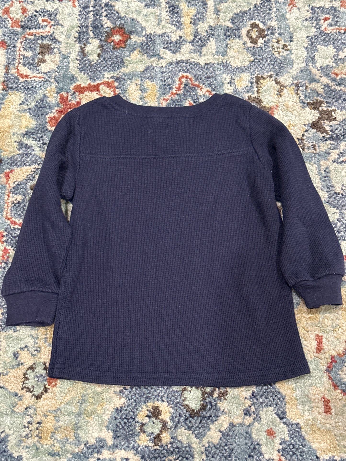 Ralph Lauren Navy Blue Thermal Boys Size 18m VGUC
