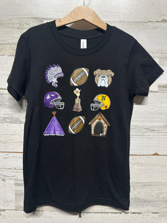 Mid County Madness Shirt Size 6-8 VGUC