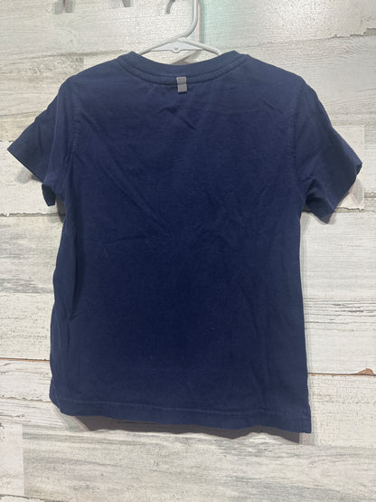 Boys Size 4t/4 Polo Ralph Lauren  Sport Navy T-Shirt - Good Used Condition