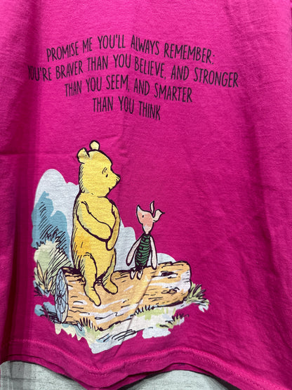 Girls Size XS (Fits Like 5/6) Winnie The Pooh T-Shirt - Good Used Condition