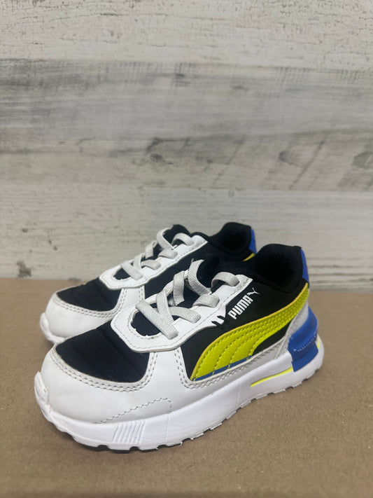 Boys Size 8 Toddler Puma Shoes - Very Good Used Condition