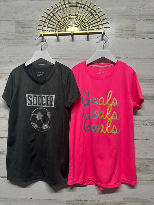 Size 12-14 BCG Drifit Soccer Shirts (2 Pieces) - Very Good Used Condition