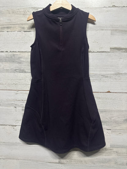 Girls Size 8-10 Medium Zella Plum Active Dress - Very Good Used Condition