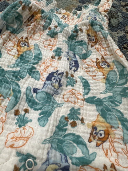 Bluey Girls 3-6m Romper VGUC