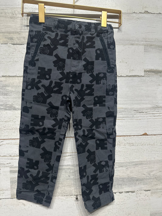 Boys Size 4 Disney Mickey Mouse Pants - Very Good Used Condition