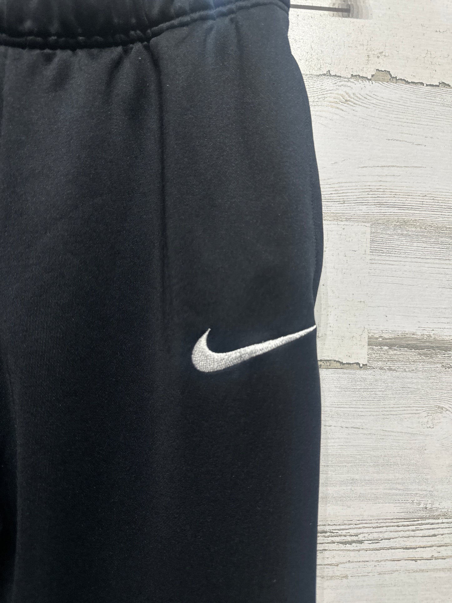Nike Men’s Medium Black Drifit Pants Zip Pockets Zip Ankles VGUC