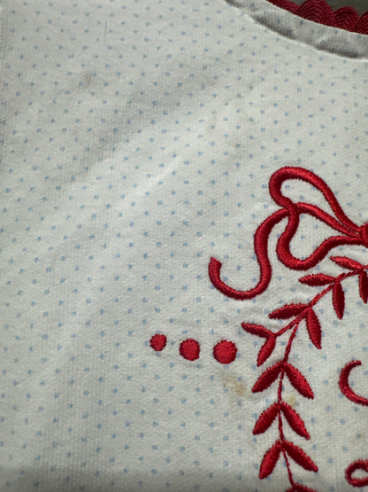 Size 4t Prim and Proper Embroidered “L” Dress - Play Condition*