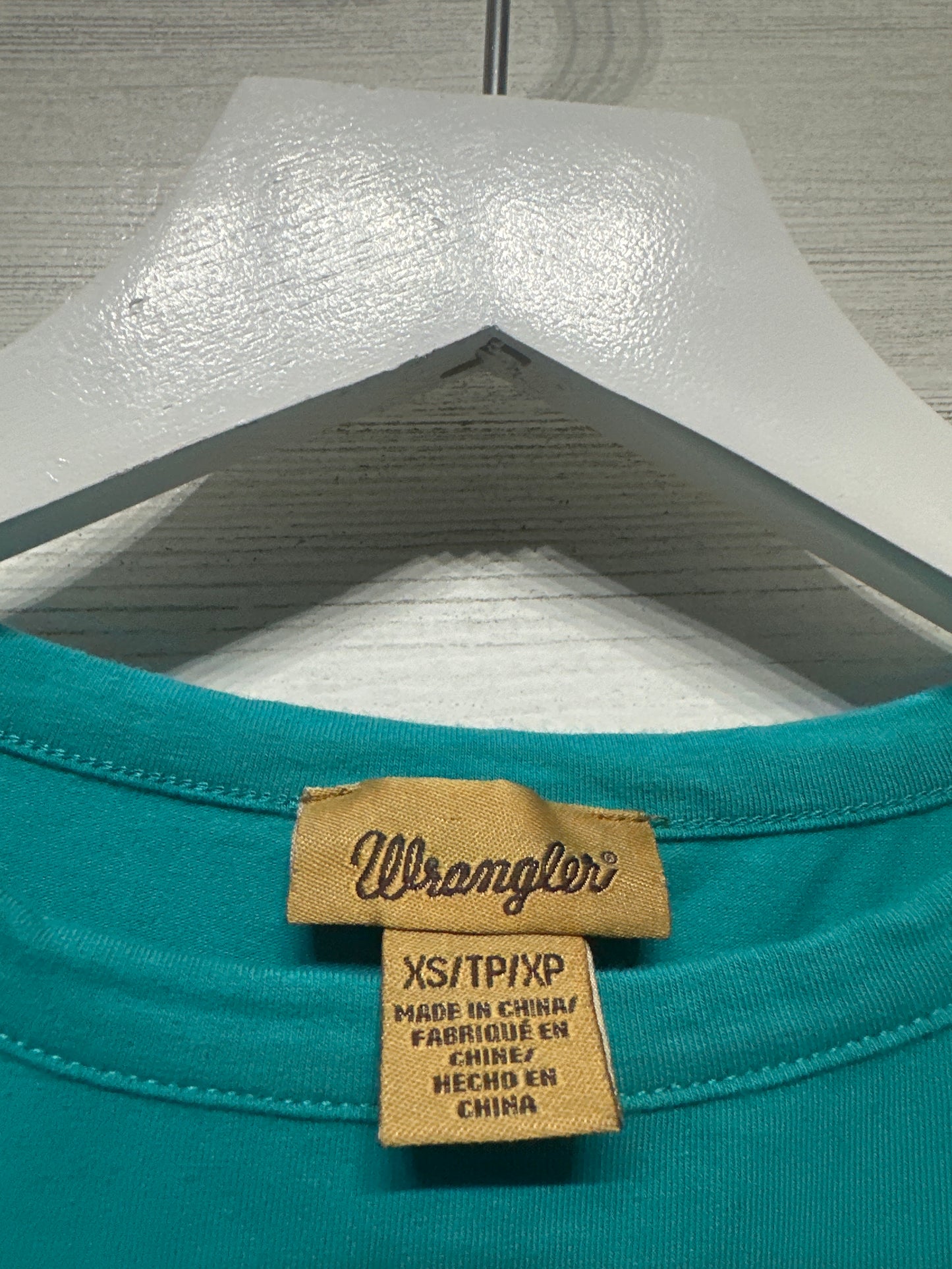 Size 4-5 XS Wrangler Fringe Western Shirt - Very Good Used Condition