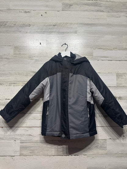 Boys Preowned Size 6-7 Small All in Motion Winter Coat with Removable Puffer Fleece Insert  - Very Good Used Condition