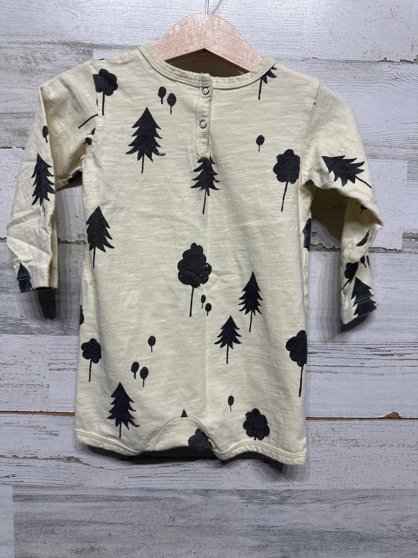 Rylee + Cru Tree Romper 12-18m VGUC