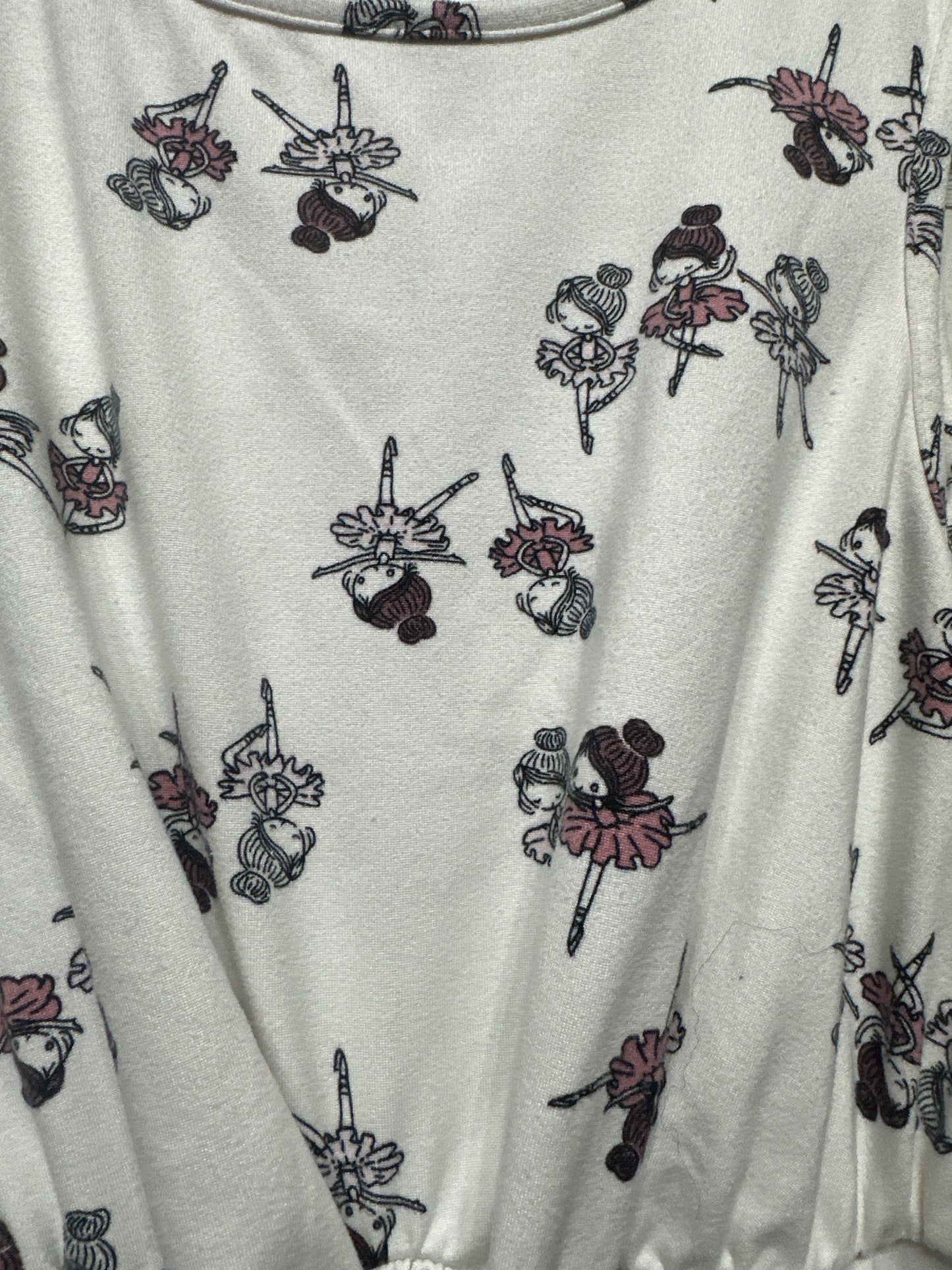 Girls Size 6 Emma & Elsa Ballerina Romper - Good Used Condition