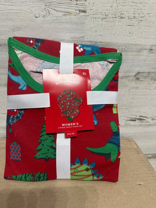 Women's Size XL Wondershop Dino Holiday Pajama Set - New With Tags