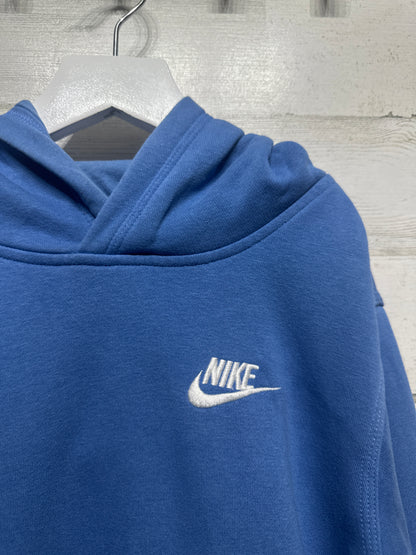 Boys Size Youth Large Nike Blue Hoodie - Good Used Condition