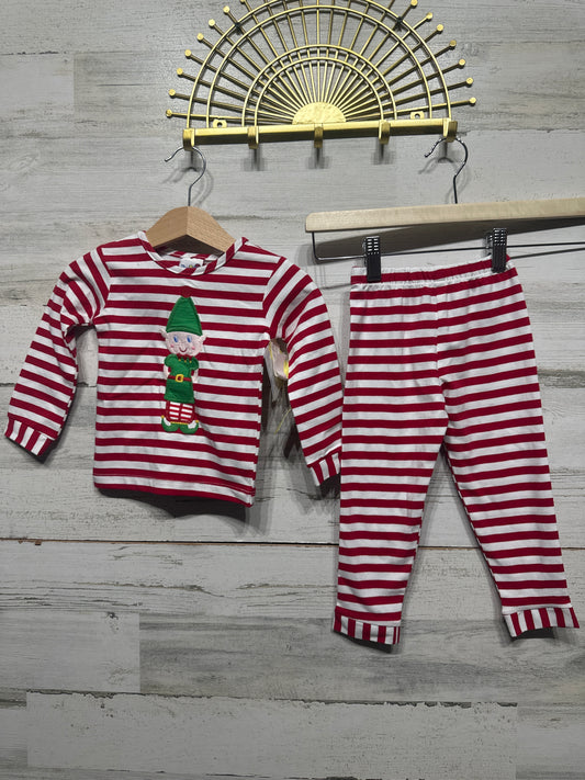 Boys Size 18m Bailey Boys Elf PJ Set - New With Tags