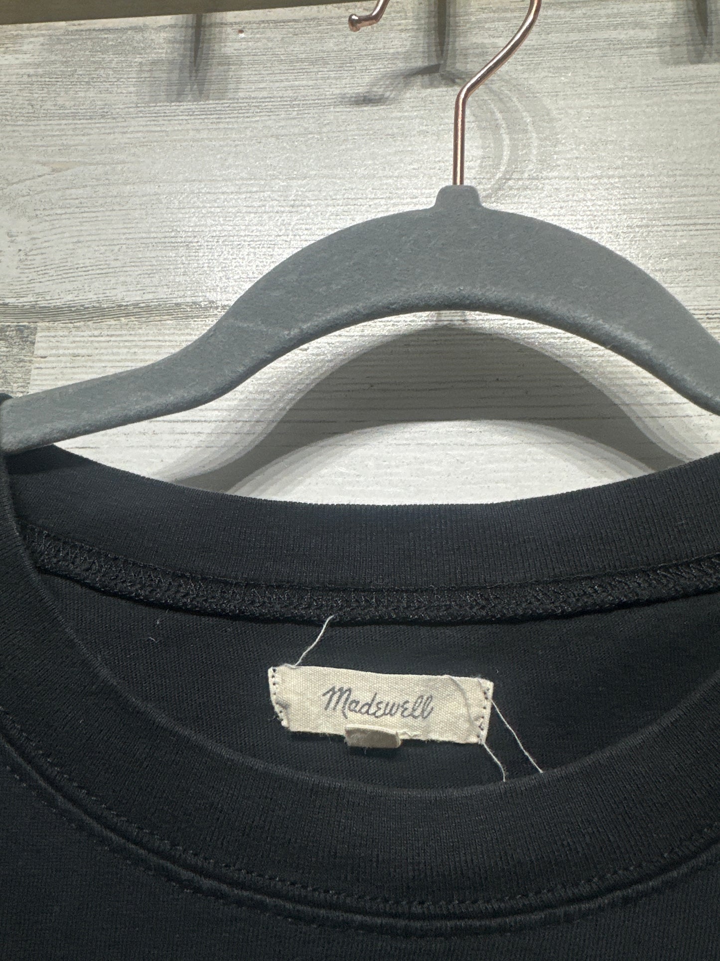 Women's Size Small Madewell Black T-Shirt Dress - Good Used Condition