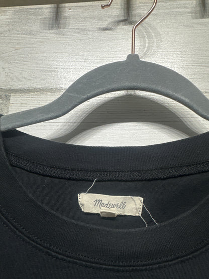 Women's Size Small Madewell Black T-Shirt Dress - Good Used Condition