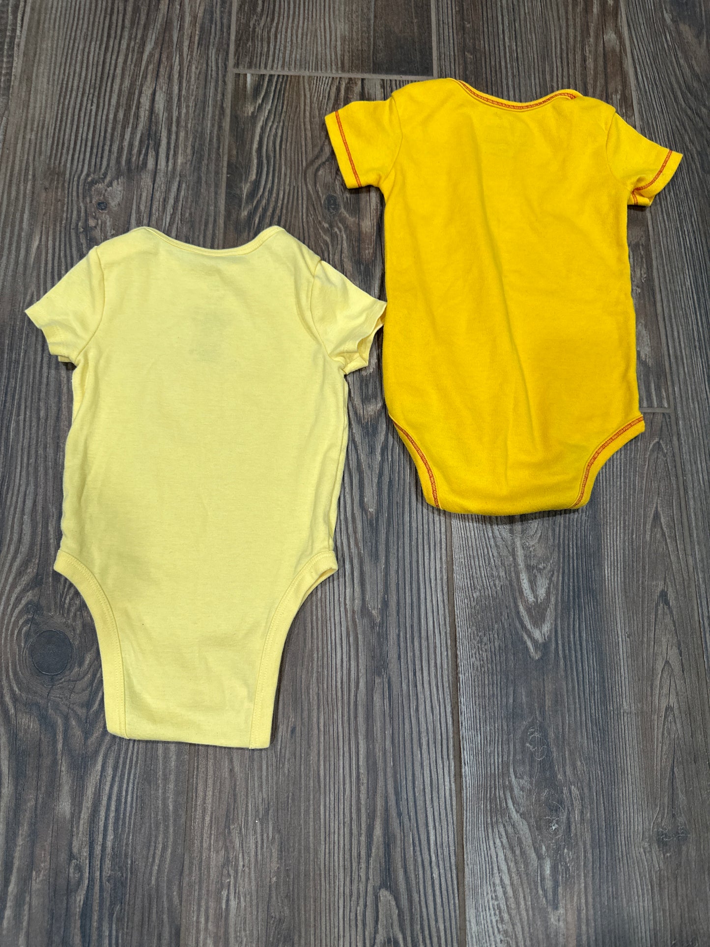 Boys Preowned Size 18m Bodysuit Lot (2 Pieces) - Good Used Condition