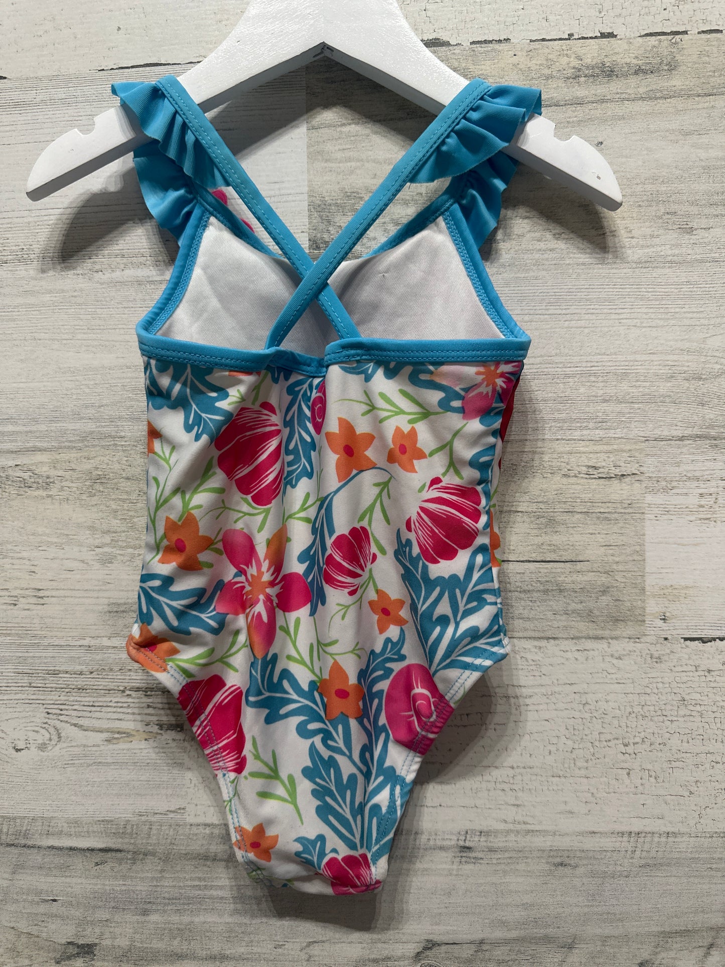 Girls Size 2t Disney Princess Little Mermaid Swimsuit - Good Used Condition