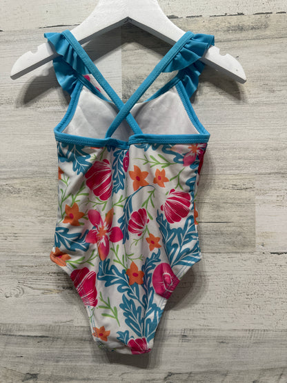Girls Size 2t Disney Princess Little Mermaid Swimsuit - Good Used Condition