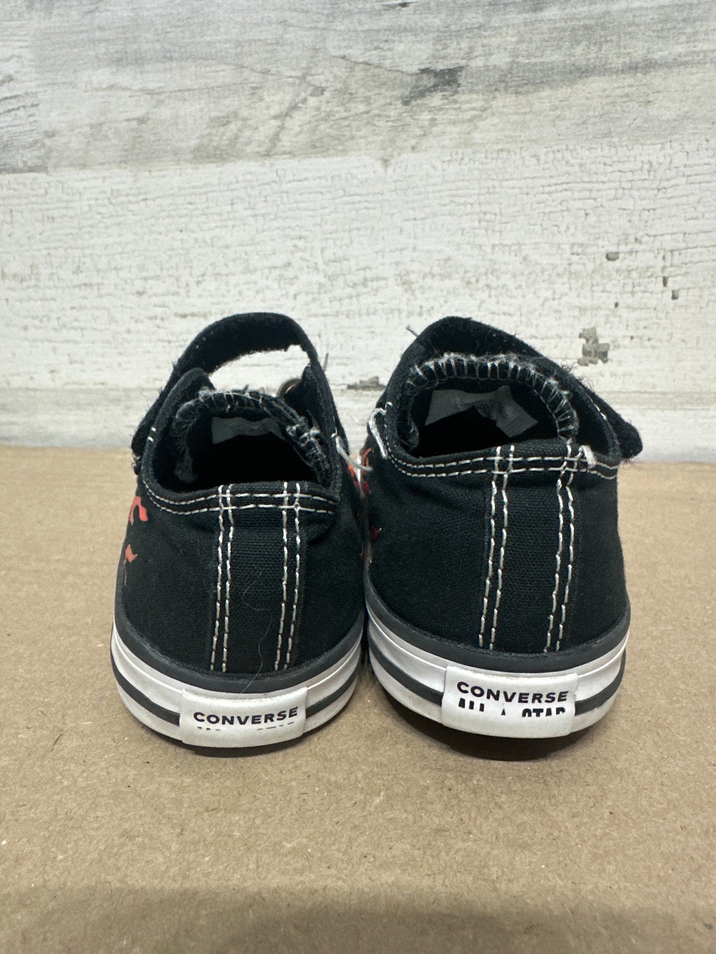 Size 10 Toddler Converse Flame Shoes - Good Used Condition*