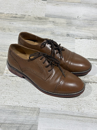 Johnston & Murphy Boy's Conard Cap Toe Dress Shoes - Size 4M Youth - Very Good Used Condition