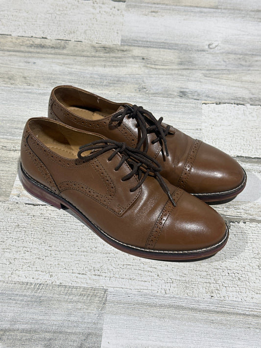 Johnston & Murphy Boy's Conard Cap Toe Dress Shoes - Size 4M Youth - Very Good Used Condition