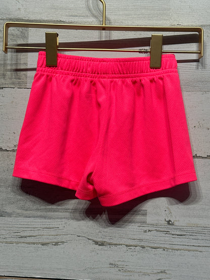 Girls Preowned Size 4t Nike Neon Pink Active Shorts - Very Good Used Condition