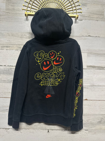 Boys Size Small (Fits Like 6/7) Nike Smiley Face Hoodie - Good Used Condition