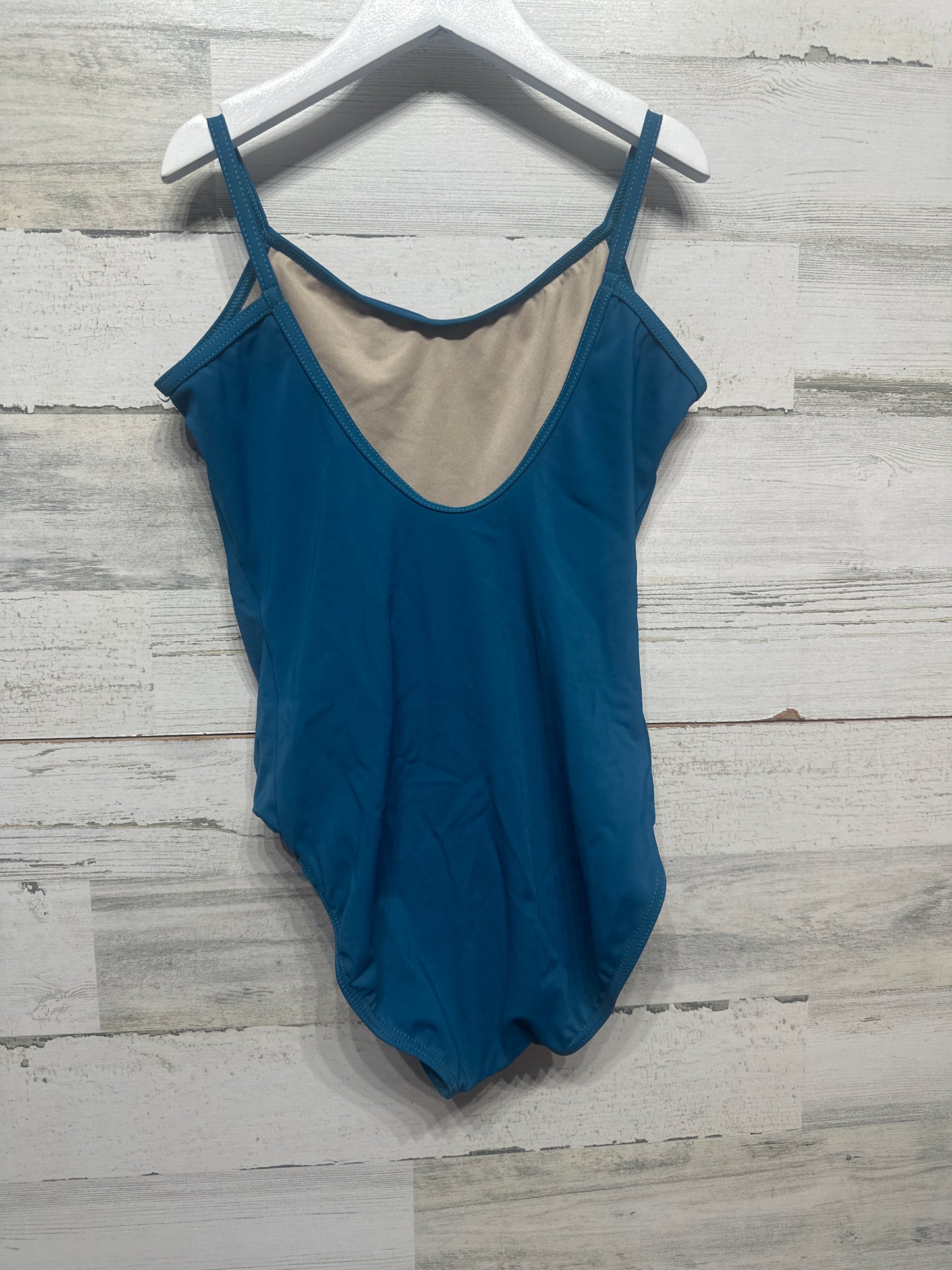 Size LC (Large Child) Balera Turquoise Leotard - Very Good Used Condition
