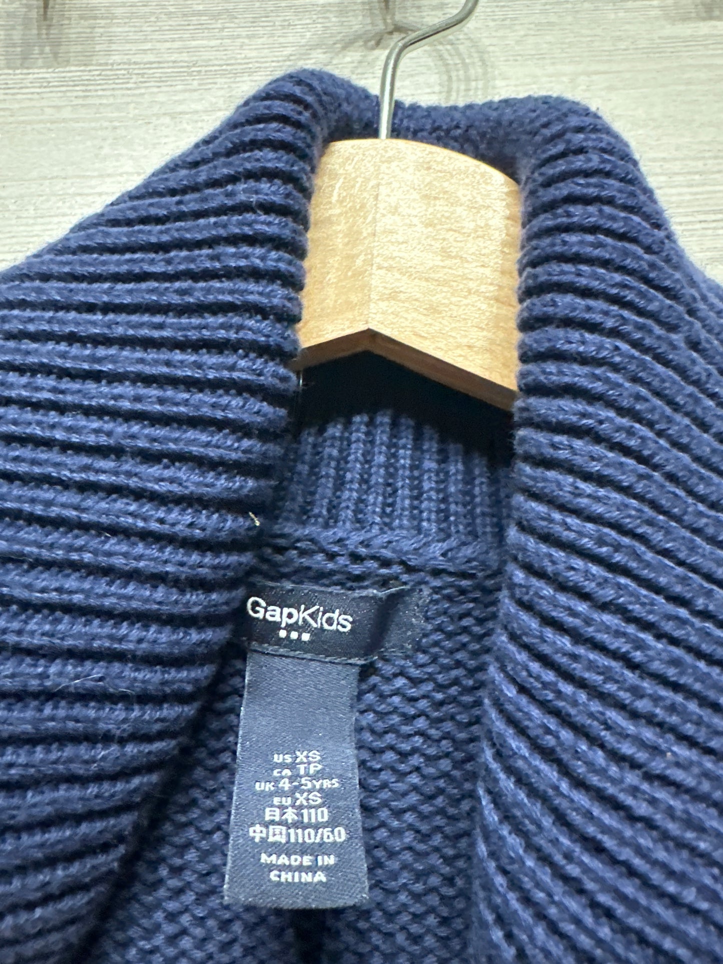 100% Cotton Sweater Gap Kids Boys XS 4-5 VGUC