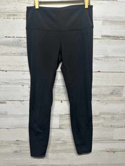 Women's Size Medium Tangerine Black Active Leggings - Very Good Used Condition