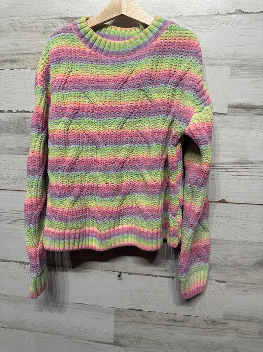 Girls Size 10 (Medium) Sugar & Jade Rainbow Sweater - Very Good Used Condition