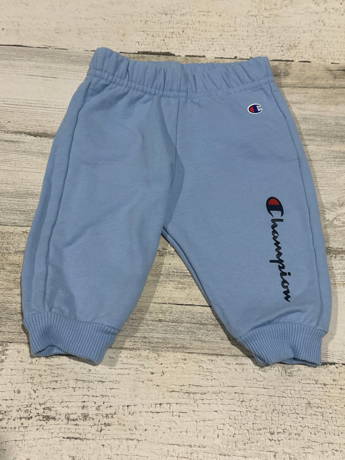 Champion Light Blue Sweatpants - Boys Size 3m - Very Good Used Condition
