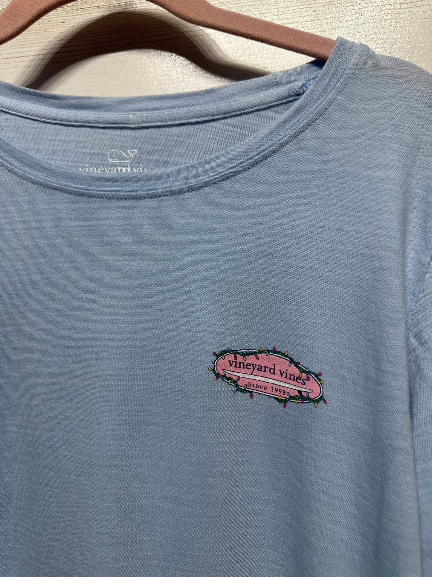 Women's Size Small Vineyard Vines Holiday Long Sleeve Shirt - Very Good Used Condition