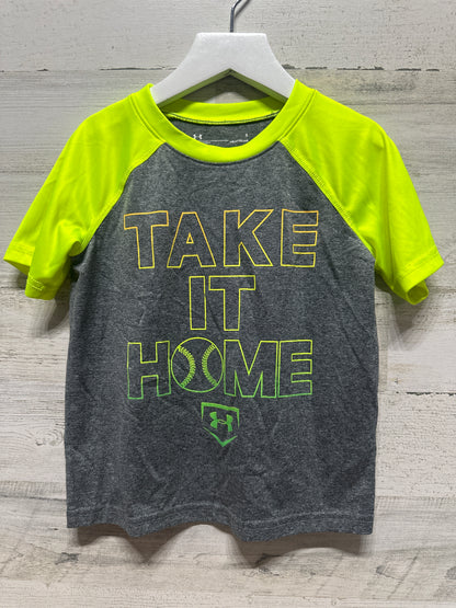 Boys Size 5 Under Armour Heatgear Shirt - Good Used Condition