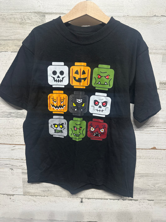 Boys Size Small (6-8) Lego Head Halloween T-Shirt - New Without Tags