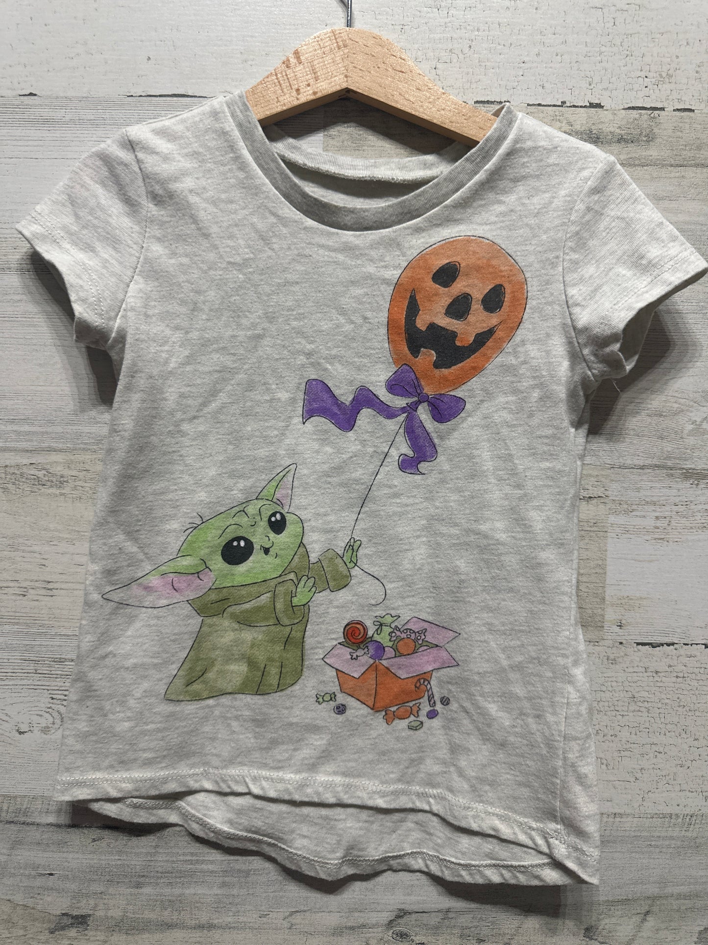 Girls Size 5t Star Wars Halloween T-Shirt - Good Used Condition