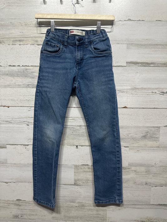 Boys Size 10 Regular Levi's 511 Slim Adjustable Waist Jeans - Good Used Condition