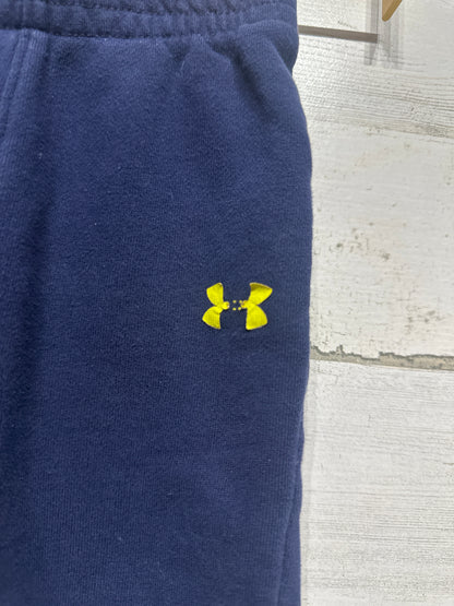 Boys Preowned Size 24m Under Armour Navy Sweatpants  - Play Condition*