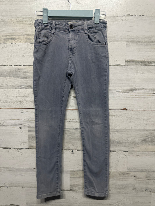 Zara Boys Size 8 Adjustable Waist Grey Skinny Fit Jeans VGUC
