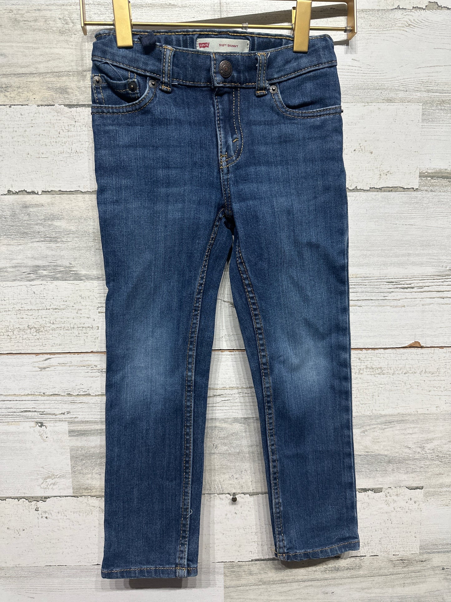 Boys Size 5 Regular Levi’s 510 Skinny Adjustable Waist Jeans - Very Good Used Condition