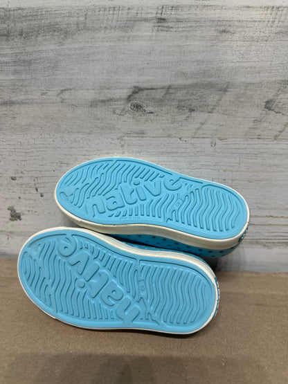 Size 8 Toddler Native Blue Slip On Shoes - Good Used Condition*