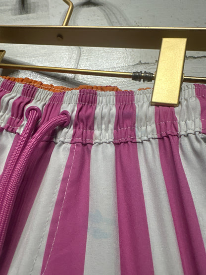 Cotton On Kids Size 2 Pink Striped Swim Trunks Play Condition*