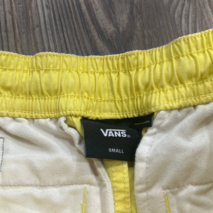 Men's Size Small Vans Yellow Shorts - Good Used Condition