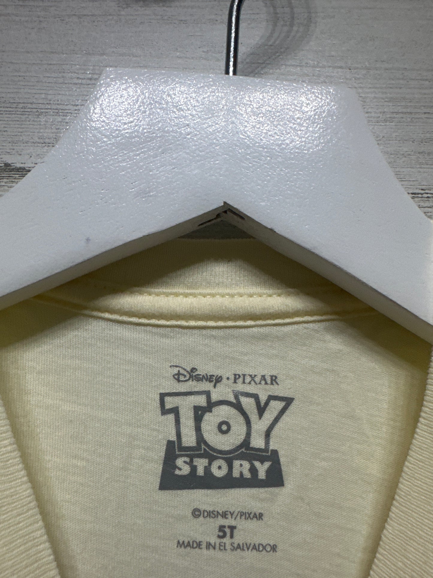 Boys Size 5t Disney Pixar Toy Story T-Shirt - Very Good Used Condition