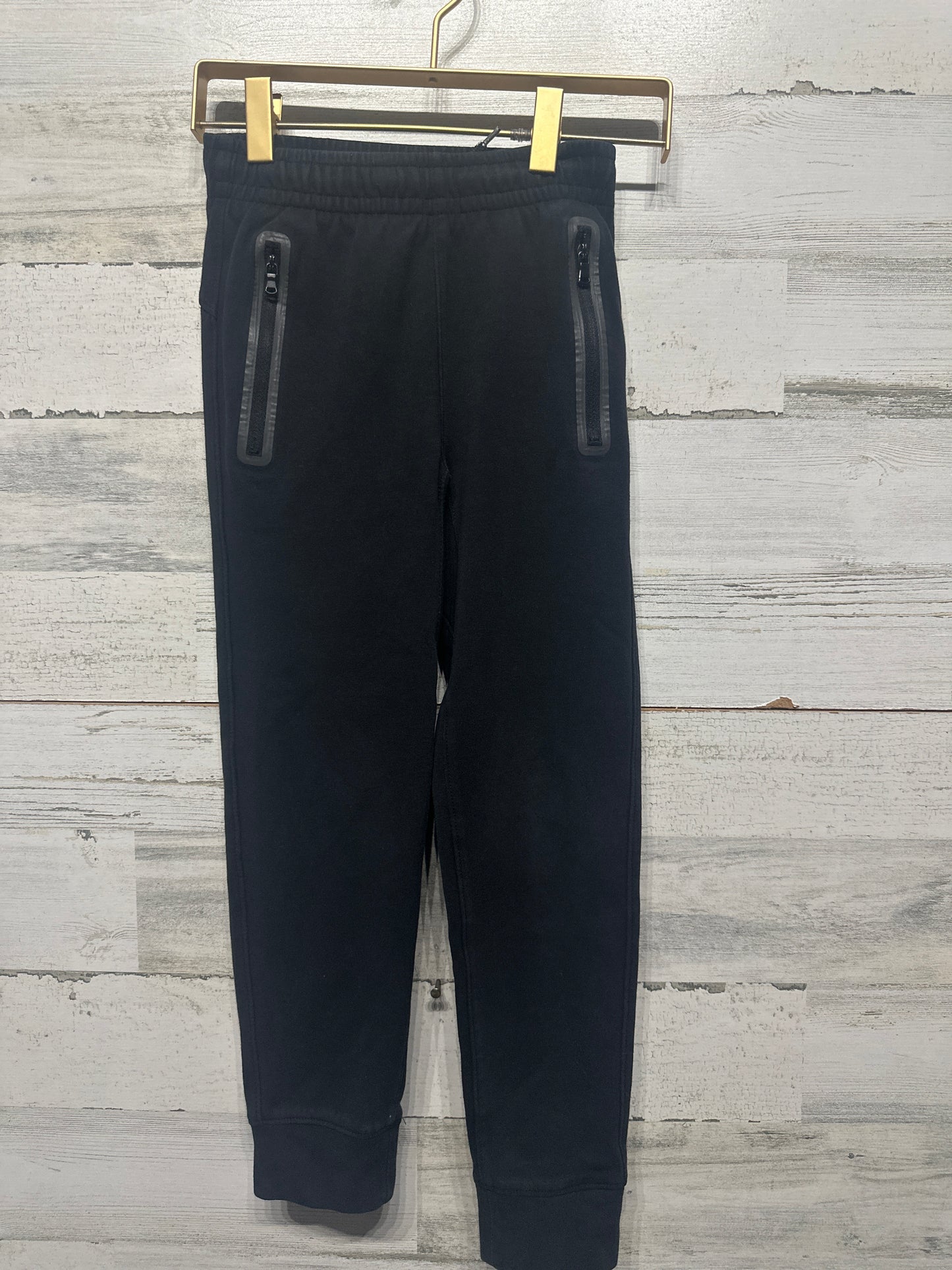 Boys Size 6/7 Small Old Navy Black Active Jogger Pants - Good Used Condition