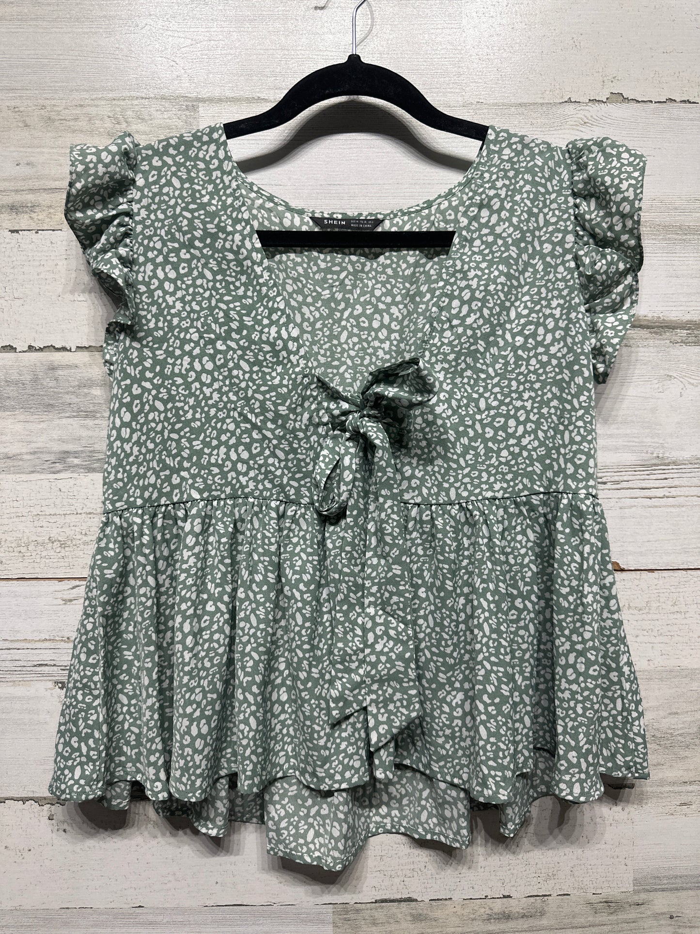 Women’s Medium SHEIN Tie Shirt - Very Good Used Condition